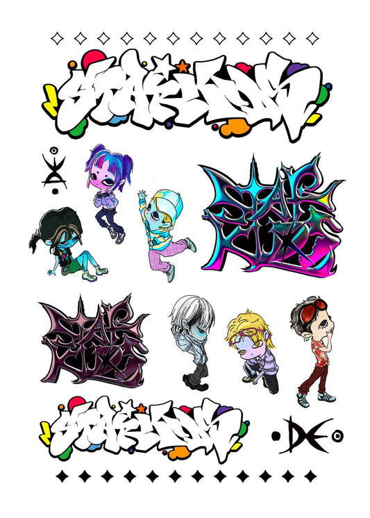 SK CHINA TOUR 2025 LimitedSticker