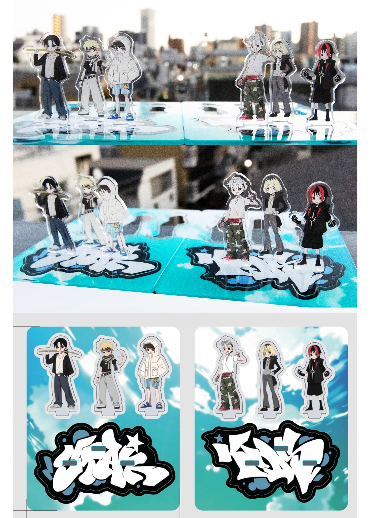 STARKIDS Acrylic Stand Set